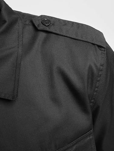 Camicia Maniche Corte Di Brandit - 1/2 Maniche Camicia Us - M A 6XL - Uomo - Nero - 5