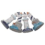 Décor naturel pour micro-paysages : Idéales pour compléter une composition avec succulentes et mousse, ces figurines apportent une touche authentique aux mini jardins et aux aménagements paysagers de table