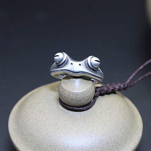 Frog Rings,Personalized Open Adjustable couples rings,Cute Animal wedding bands for women2
