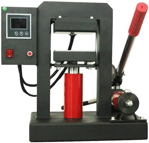 Máquina termofijadora hidráulica con pantalla LCD