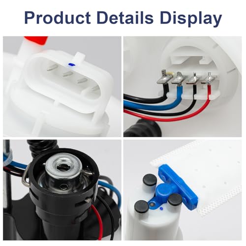 VANBOL Electric Fuel Pump Module Assembly Compatible with 2011-2012 Polaris Ranger 800 EFI Crew XP 4x4 6x6 LE EPS Replace 47-1012 2522139 HFP-A3963 VANBOL0039 with O Ring