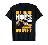 Excavar nunca ha sido fácil. ¿Tienes familiares o amigos que trabajan como un motor de tierra? ¿Eres una esposa o una novia de un mineral? Este divertido y sarcástico I Run Hoes For Money también para alguien que aspira a conducir excavadoras algún día.