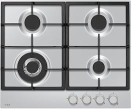 CDA HPG6200SS 4 Burner Gas Hob - Stainless Steel