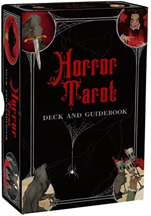 Horror Tarot Deck and Guidebook