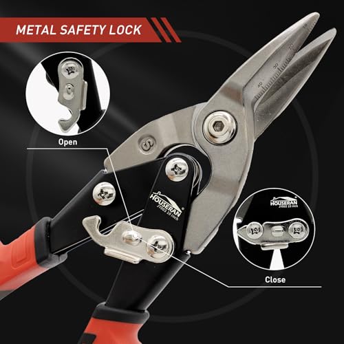 Image of 10 Inch Aviation Tin Snips, Scissors for Cutting Metal Sheet