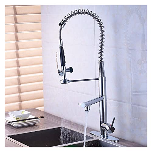Robinet de cuisine extractible en bronze noir au design robuste et durable - 6