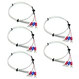 5PCS 50cm 1.64ft Three-Wire PT100 Sensor