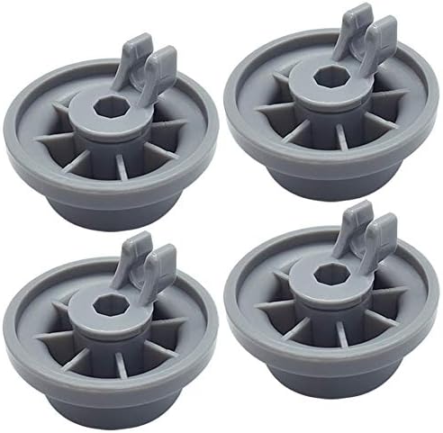 Geengle Durable 165314 4-Pack Dishwasher Lower Rack Wheel Replacement for Bosch and Kenmore Dishwasher - Replaces 00420198 420198 PS3439123