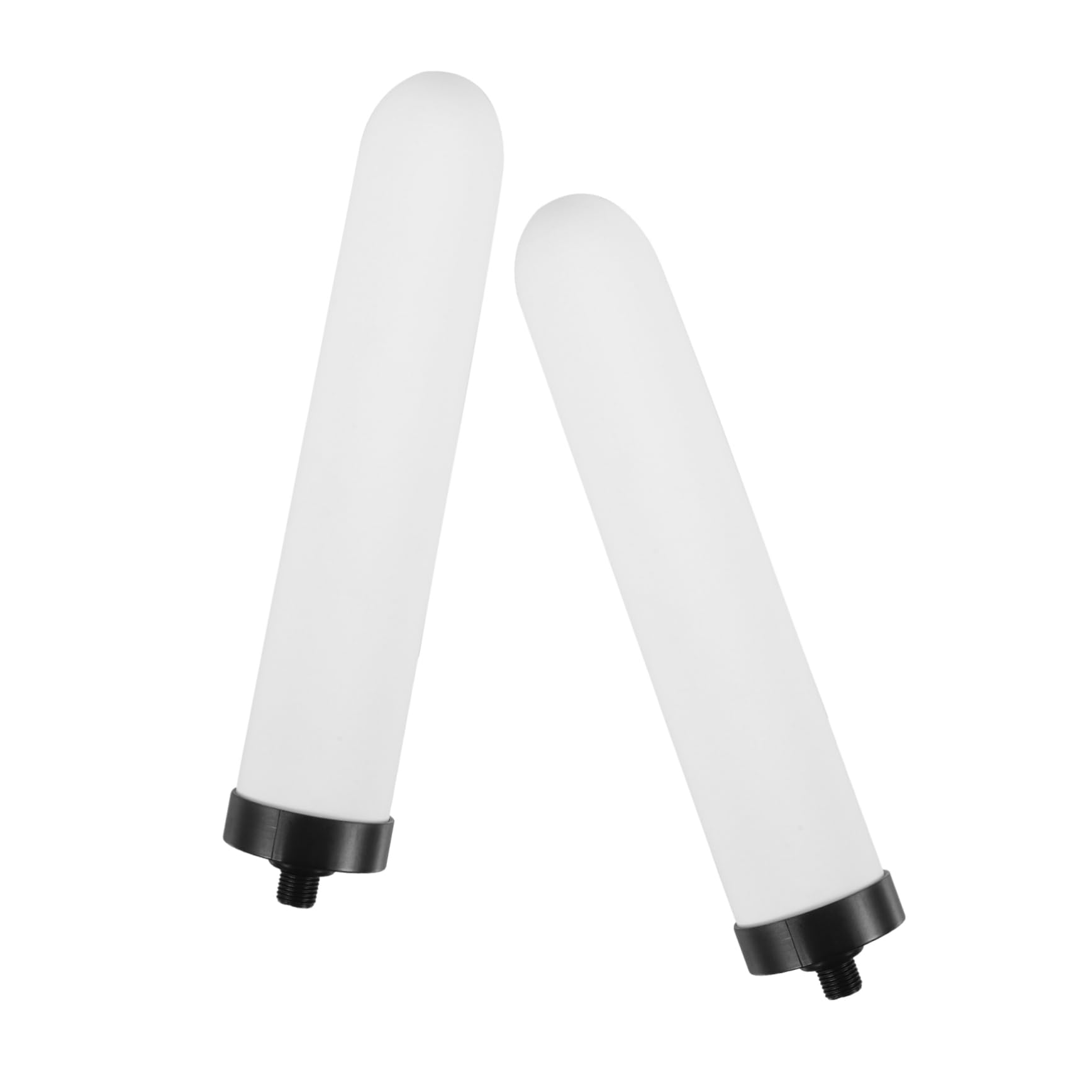 2 Pièces Cartouche de Filtration en Céramique Beige Compatible Système de Filtration sur Comptoir Installation Pratique pour Eau Potable