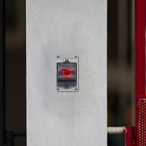 Interruptor de parada de emergencia impermeable que soluciona fallos en exteriores 6