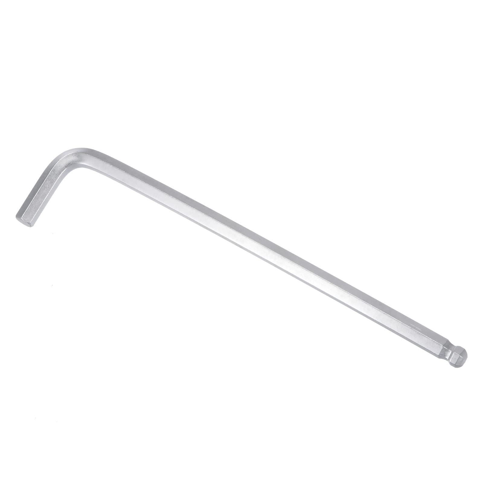 uxcell 5/16" Ball End Hex Key Wrench, L Shaped Long Arm 40Cr Repairing Tool, SAE Sizes