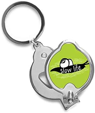 Black Animal Snail Outline Natural Finger Nail Clippers Scissor Stainless Steel Cutter image 2