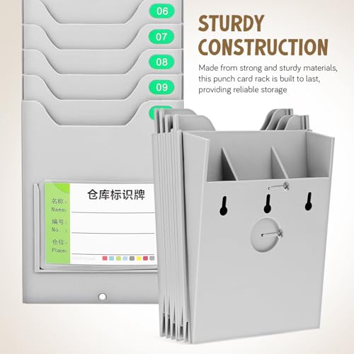 Support mural extensible pour cartes Lurrose contre le désordre des documents - 5