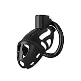 Chastity Lock Male Cage Couples Locks Rooster Cage Chastity Device Adult Adjustable Bird Cage Game Sex Toys Beginner Cage with Sunglasses to Prevent Erection Bondage Breathable for Men