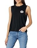 Botones con logotipo Volcom - Camiseta de Tirantes Stone Hour - Camiseta sin Mangas Mujer - Negro