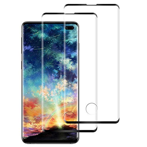 DASFOND 2 Piezas Protector Pantalla de Samsung Galaxy S10 Plus Cristal Templado [Cobertura Completa, 9H Dureza, Alta Definicion, Alta sensibilidad, Protector de Pantalla para Samsung Galaxy S10 Plus