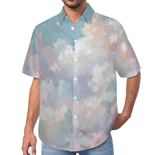 Chemises manches courtes pour hommes style chemise hawaïenne aloha d'été