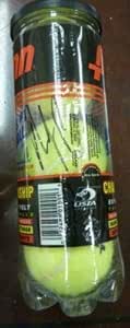 Amazon.com : Sports Memorabilia Andy Roddick Signed Tennis Ball Can ...