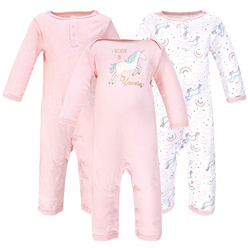 Image of Hudson Baby Cotton Union Suit, 2 Pack Pants