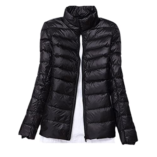 Manteaux chauds portables doudoune fine femme en duvet contre le froid de l'hiver