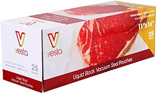 Vacuum Seal Pouches by Vesta Precision | Clear and Embossed Vacuum Sealer Bags
