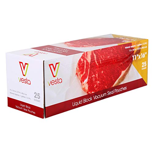 Vacuum Seal Pouches by Vesta Precision | Clear and Embossed Vacuum Sealer Bags