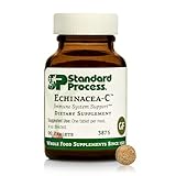 Standard Process Echinacea-C - Supplement for Immune System Support - Offers Daily Vitamin C Dose - Gluten-Free, Non-Dairy & Non-Soy - 90 Tablets (90 Servings)