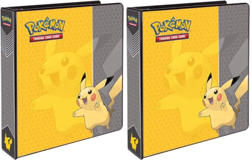 Image of Ultra Pro Pokemon Pikachu 2'' 3-Ring Binder,(Pack of 2)