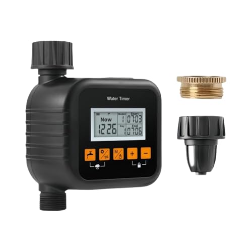 Controlador de riego automático temporizador de riego automático con 4/6 para balcón, jardines y pequeñas granjas al aire libre, riego eficiente de jardín