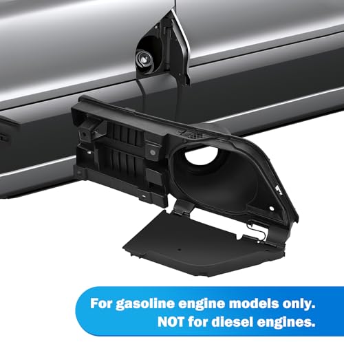 Image of Transit Fuel Door,Transit Gas Door Assembly with White Cover