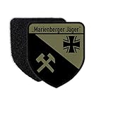 75x65mm Copytec Patch Panzergrenadierbataillon 371 Marienberger Jäger PzGrenBtl Abzeichen #30347