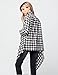 Billabong Juniors Liv It up Plaid Sweater with Fringe
