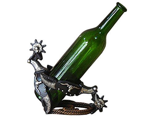 Gift Corral Western Wine Bottle Holder Spurs 87-1226