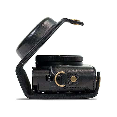 Funda de cuero MegaGear Ever Ready para Sony Cyber-shot RX100 miniatura 3