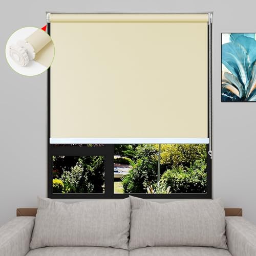 FHSBlinds �˂����莮 ���[���X�N���[�� ���[���J�[�e�� ���ς莮 �I�[�_�[���C�h FHSBlinds �P���Ռ� 0.5cm�P�ʃI�[�_�[�\ �h�� �`�F�[���� �ՔM �h�� UV�J�b�g ��30~230cm/��?250cm FS-MLS-YM-61 