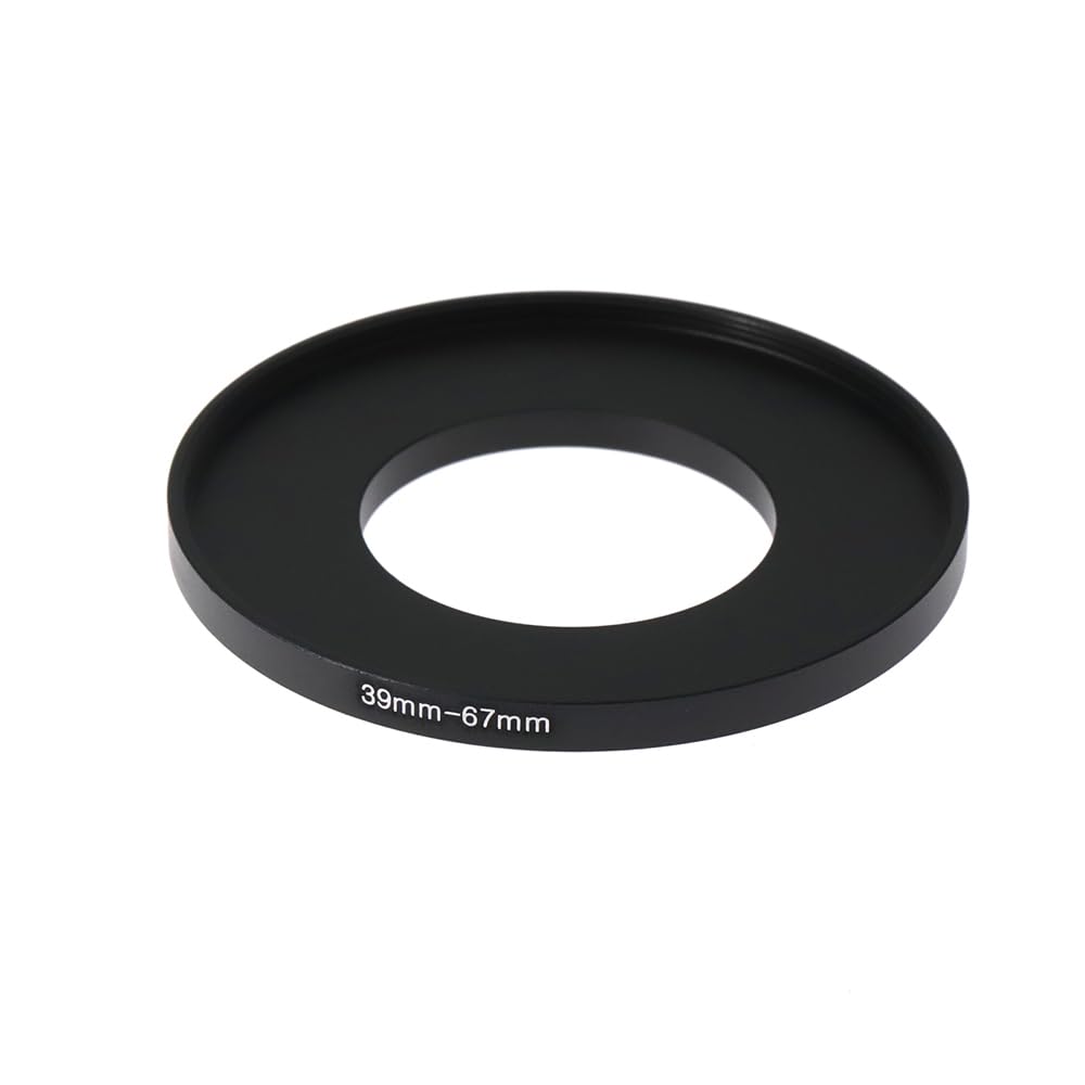 LingoFoto 39-40.5/42/43/46/49/52/55/58/62/67/72/77/82mm Step Up & Step Down Rings Adapter for Camera Lens and Filters 39-67 Filter Adapter Ring 39mm