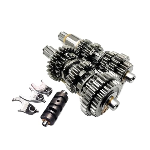 Universal Motorcycle Main And Countershaft Gear Shift Drum Fork Suitable For ZS172FMM CB250-F BSE Gearbox Parts(A set)