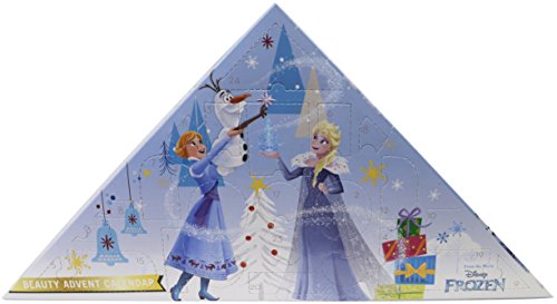 Markwins Frozen Beauty Adventskalender 2018 mit 24 tollen Überraschungen von Anna & Elsa für Haare, Nägel, Augen & Lippen