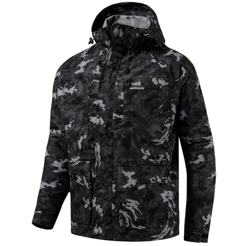 Image of BASSDASH Walker-LW Breathable Waterproof Fishing Hunting Wading Jackets with Silent Outer Fabric for Men Women