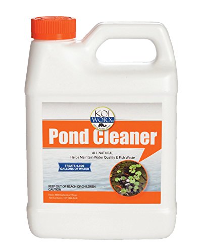 KoiWorx Pond Cleaner - Concentrated Natural Pond Bacteria to Digest MUCK and Organic Build Up- 32oz