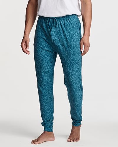 Image of Real Essentials 3 Pack: Men's Soft Lounge Sleep Joggers - Pajama Pants Drawstring & Pockets (Available in Big & Tall)