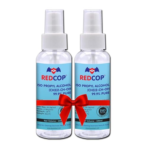 REDCOP IPA Isopropyl alcohol 99.9% Spray | (CH3)2-CH-OH CAS: 67-6...