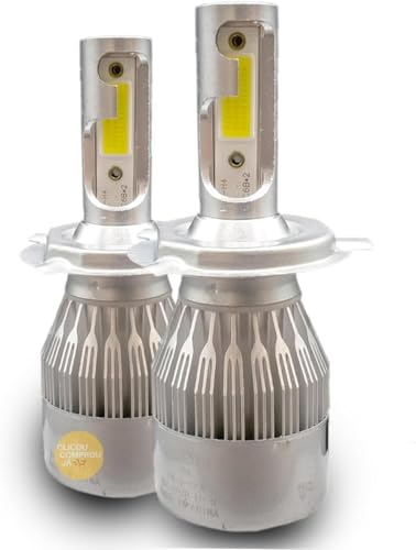 Kit Par Lâmpada Automotiva Super Led H11 4 Farol De Carro C6 (h11)