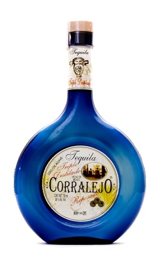 Corralejo Tequila Triple Destilado | Premium Tequila | Zu 100% aus blauen Agaven | 6 Monate in...