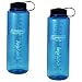 Nalgene Silo 48oz Tritan Wide Mouth Bottle - 2 Pack (Blue)