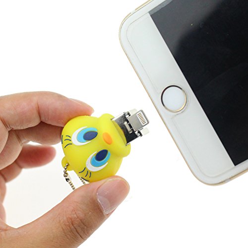 Escomdp Linda Forma Animal iPhone Memoria USB 32GB Tarjeta de Memoria iOS PenDrive Almacenamiento Externo para iPhone 6 6s, iPhone 7 7 Plus, iPhone 5, iPad Mini, iPad Air, iPod, Mac y PC (32GB, Duck)