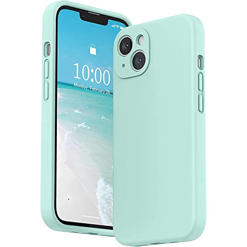 Coque silicone liquide iPhone XR antichoc à bords carrés et protection écran