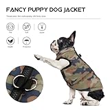 Hundemantel Winterjacke Regenmantel Hund Hundebekleidung Hundejacke Warm Wintermantel gepolstert - Größe (Camouflage)
