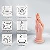 Realistischer Handdildo: Kleiner 16.5cm-flüssiges silikon-Faustdildo mit starkem Saugnapf – perfekt für Vaginal- oder Analfisting, anfängerfreundlich, süßer Monsterdildo zum Masturbieren #1
