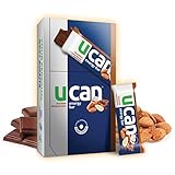 UCAN Energy Bars | Low Sugar, Low Calories | Gut Friendly, Caffeine-Free, Vegan, Non-GMO, No Soy, Keto Friendly | Running, Cycling, Fitness, Pre & Post Workout | Chocolate Almond Butter 12 Count